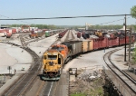 BNSF yard job working on the west end (railroad north)